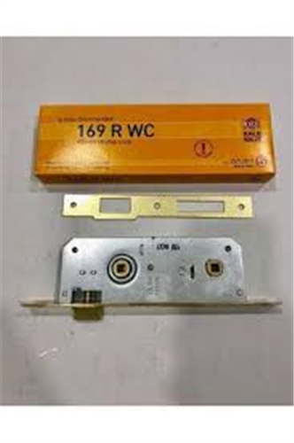 KALE BANYO WC KİLİT 40 MM OVAL-NİKEL / 169 R